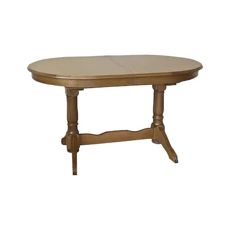 Masa din lemn de fag, 130cm restransa, 160cm extinsa, latime 76, inaltime 75, culoare stejar