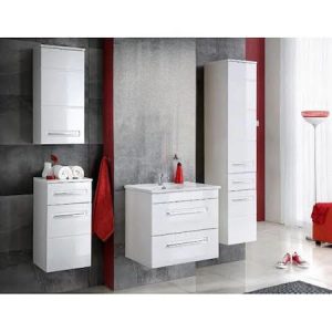 SET MOBILIER BAIE ACT, 4 DULAPURI,1 LAVOAR, ALB LUCIOS