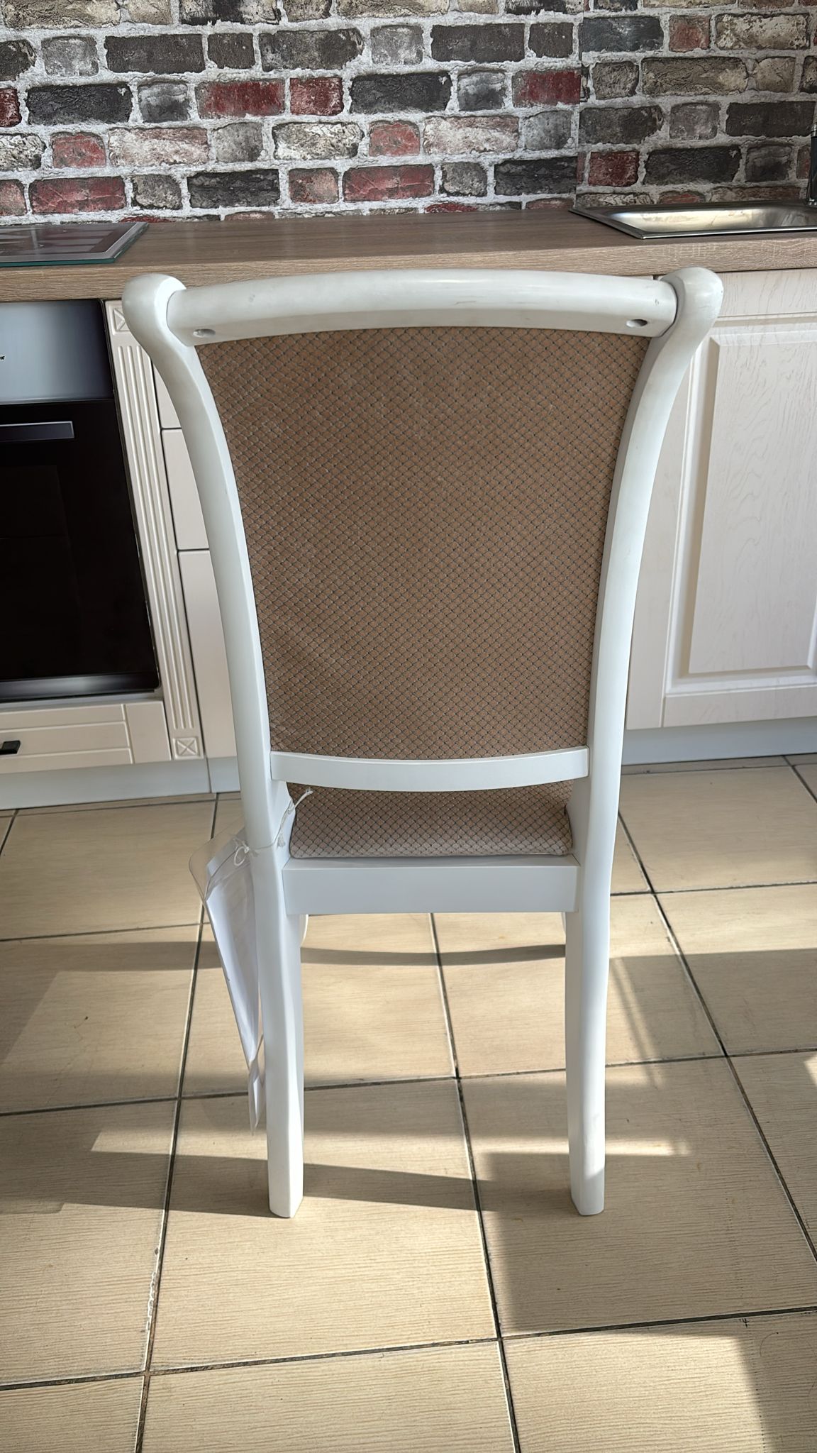 SET LID 62 MASA 130/160/76 CM +4 SCAUNE ALBE - imagine 4