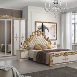Poze DORMITOR COMPLET FURN 28 ( SOMIERA SI SALTEAUA GRATUITE) PAT-160/200CM