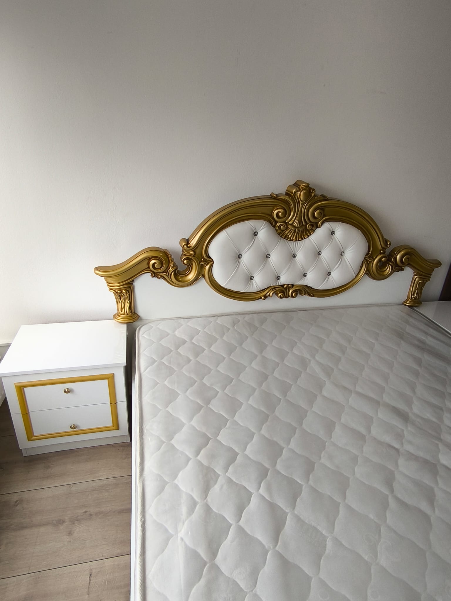 Dormitor Complet Furn 5 ( SOMIERA SI SALTEAUA GRATUITE), PAT-160/200 CM - imagine 5