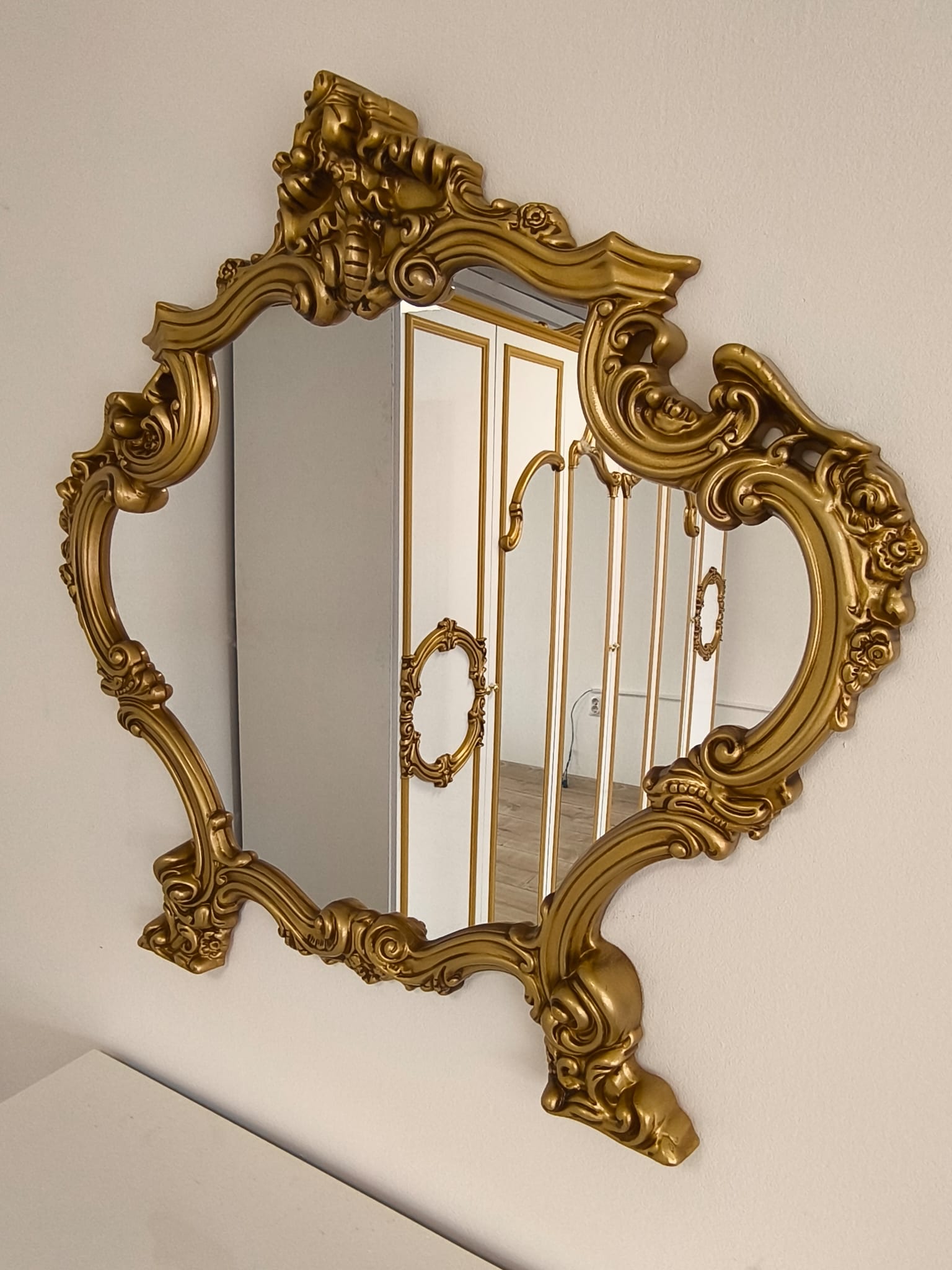Dormitor Complet Furn 5 ( SOMIERA SI SALTEAUA GRATUITE), PAT-160/200 CM - imagine 10