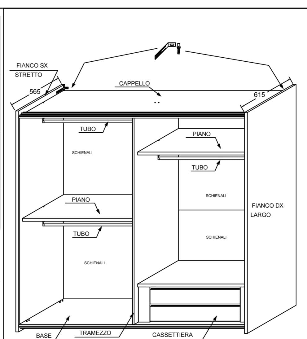 DORMITOR COMPLET FURN 27 ( SOMIERA SI SALTEAUA GRATUITE) PAT-160/190 CM - imagine 2