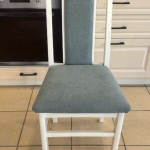 SCAUN COLOR 7  ALB TAPITERIE VERDE MENTA personalizabil pe culori