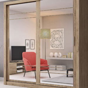 DRESSING MARY 3 , STEJAR , 203X215X60 CM