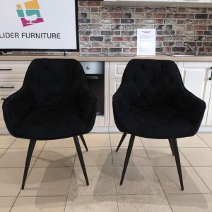 SET 2 SCAUNE ELEN  NEGRU