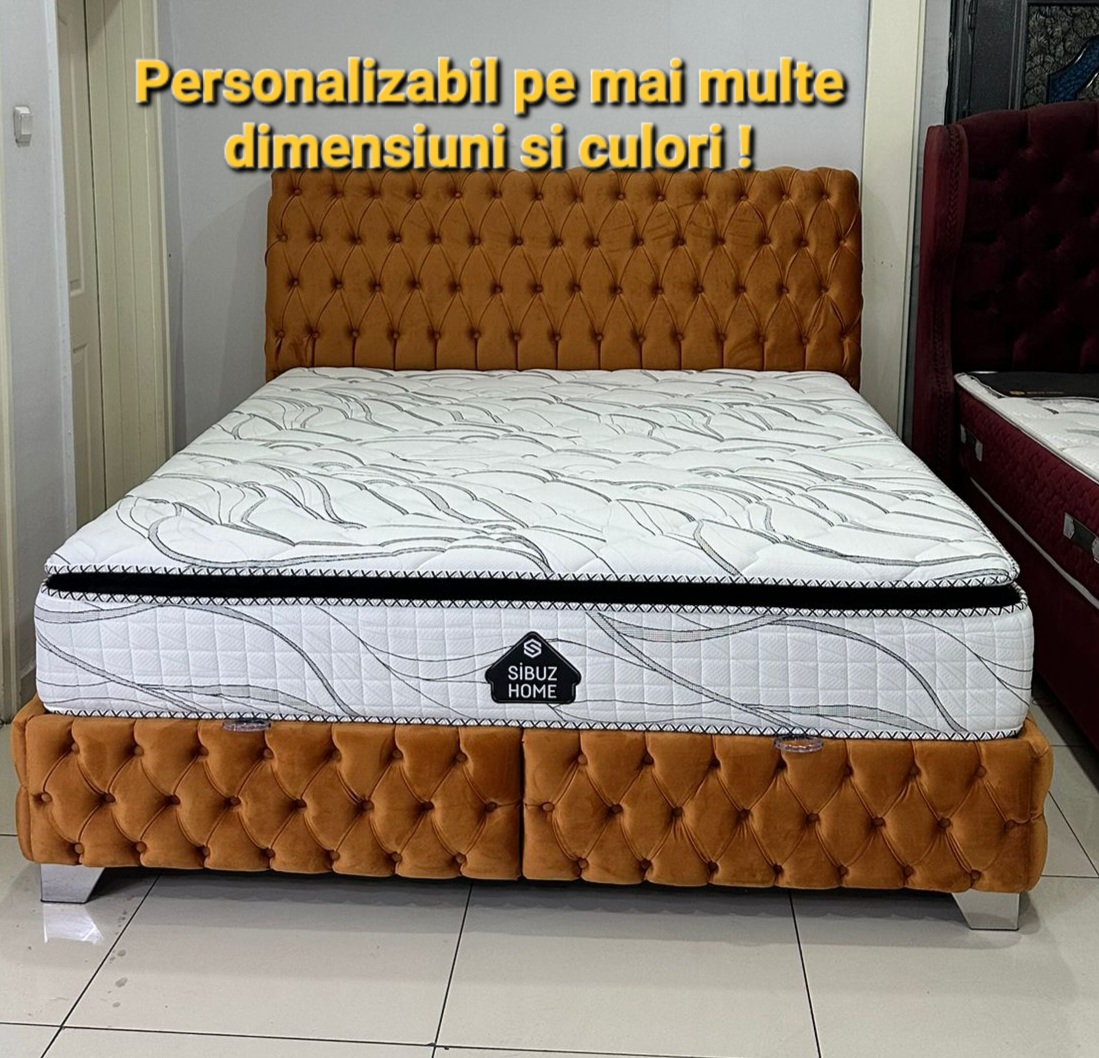 Poze Pat matrimonial Sun 4, 140x200