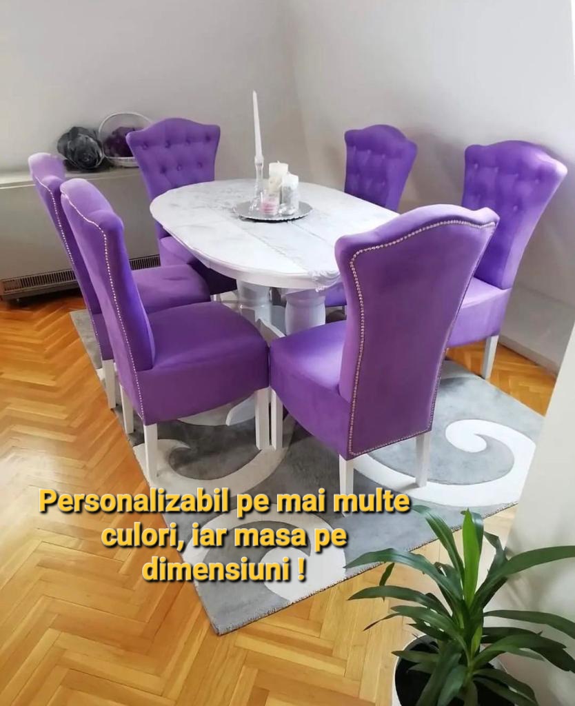 Poze SET DEN 9 MASA DANA + 6 SCAUNE