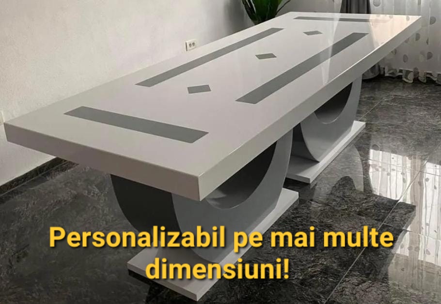 Poze MASA FIXA DENI 4, CU LINII GRI