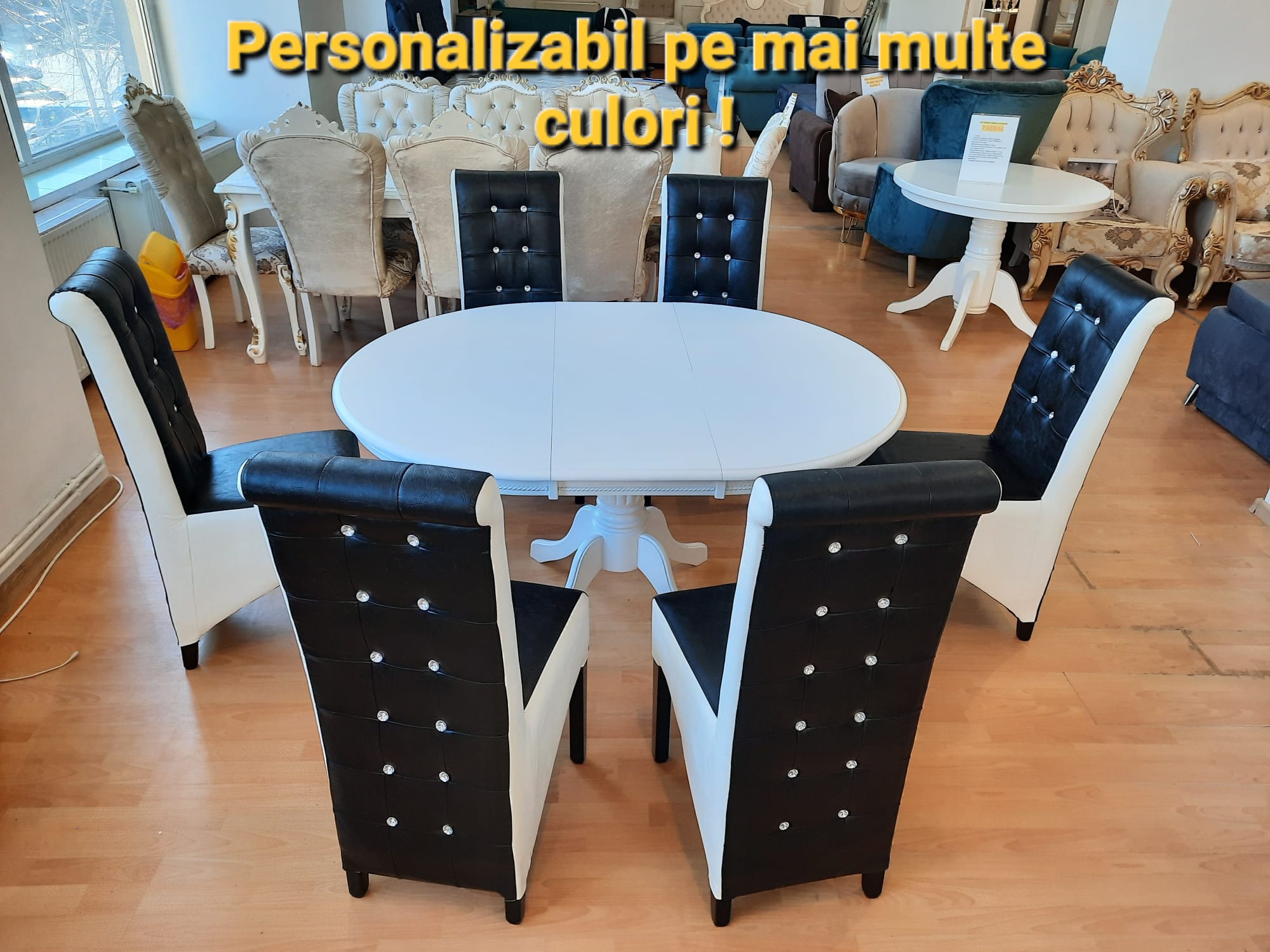 Poze SET DEN 21 MASA EXTENSIBILA + 6 SCAUNE