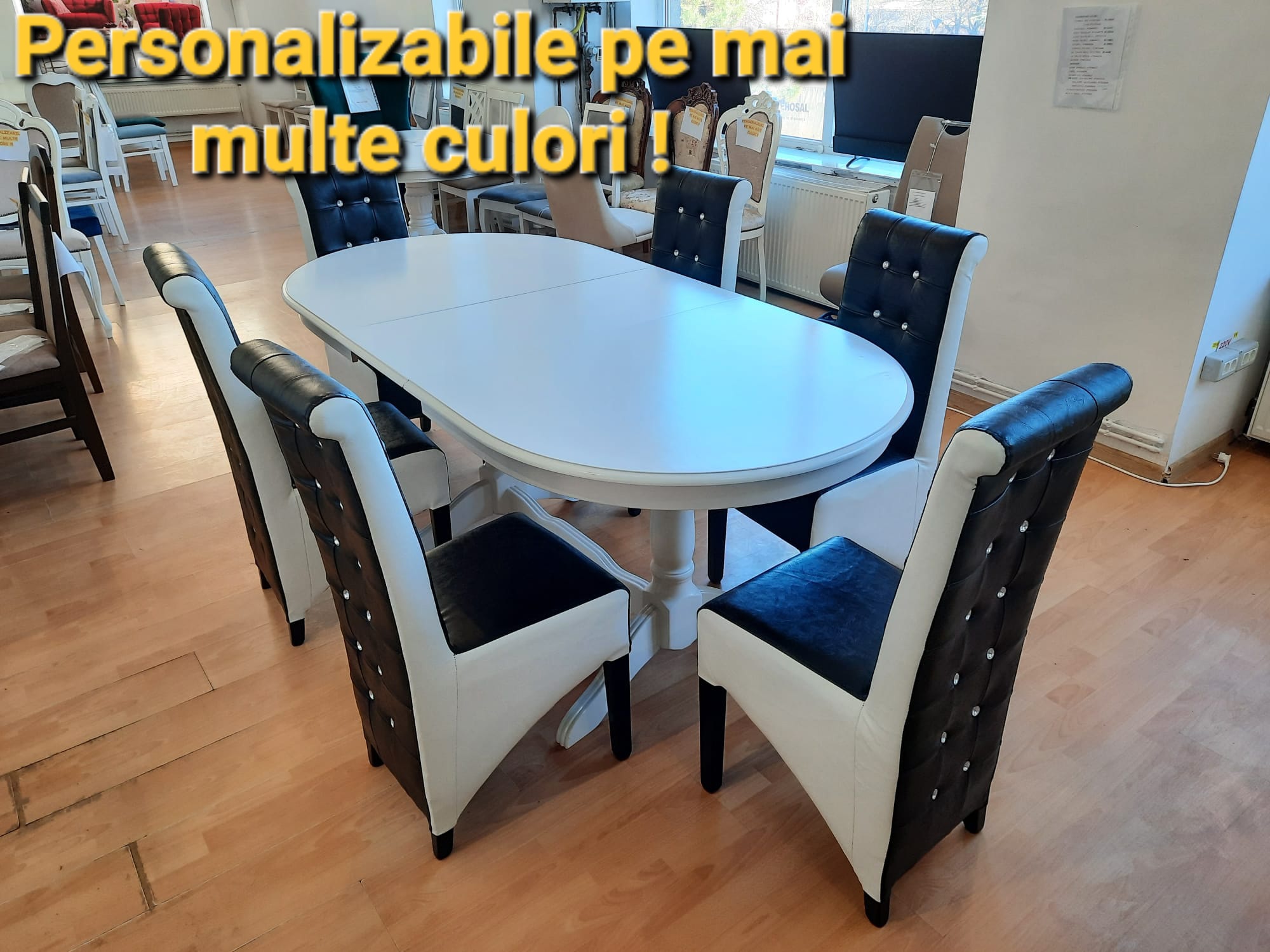 Poze SET DEN 24 , MASA EXTENSIBILA + 6 SCAUNE