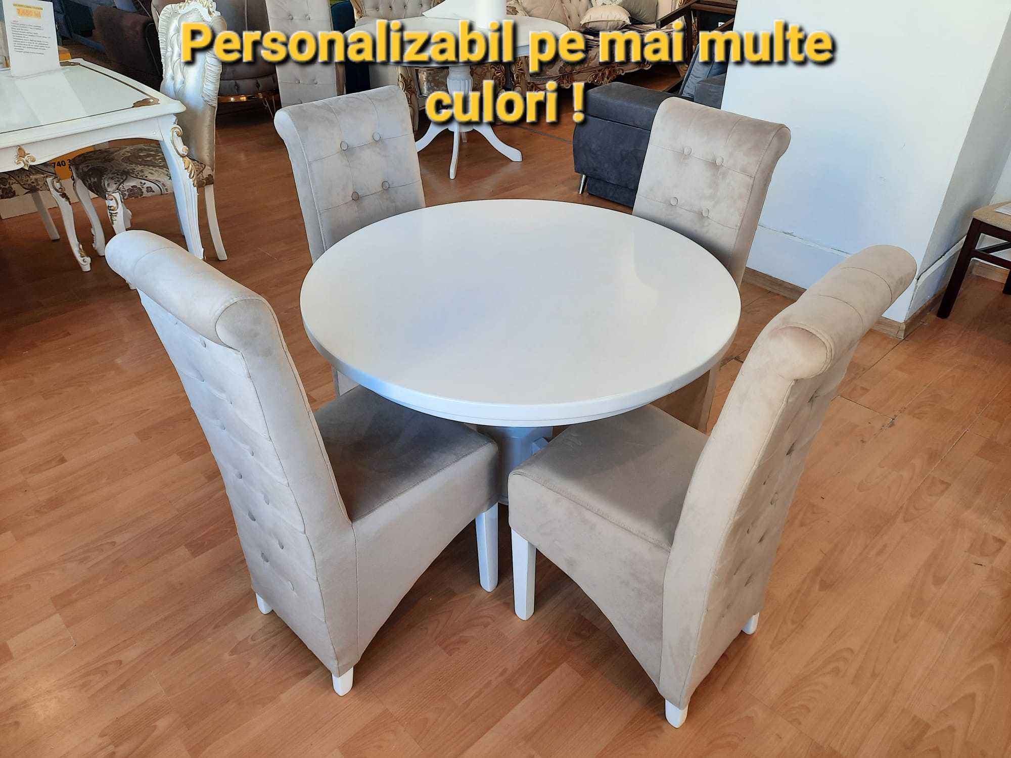 SET DEN 56 MASA FIXA + 4 SCAUNE