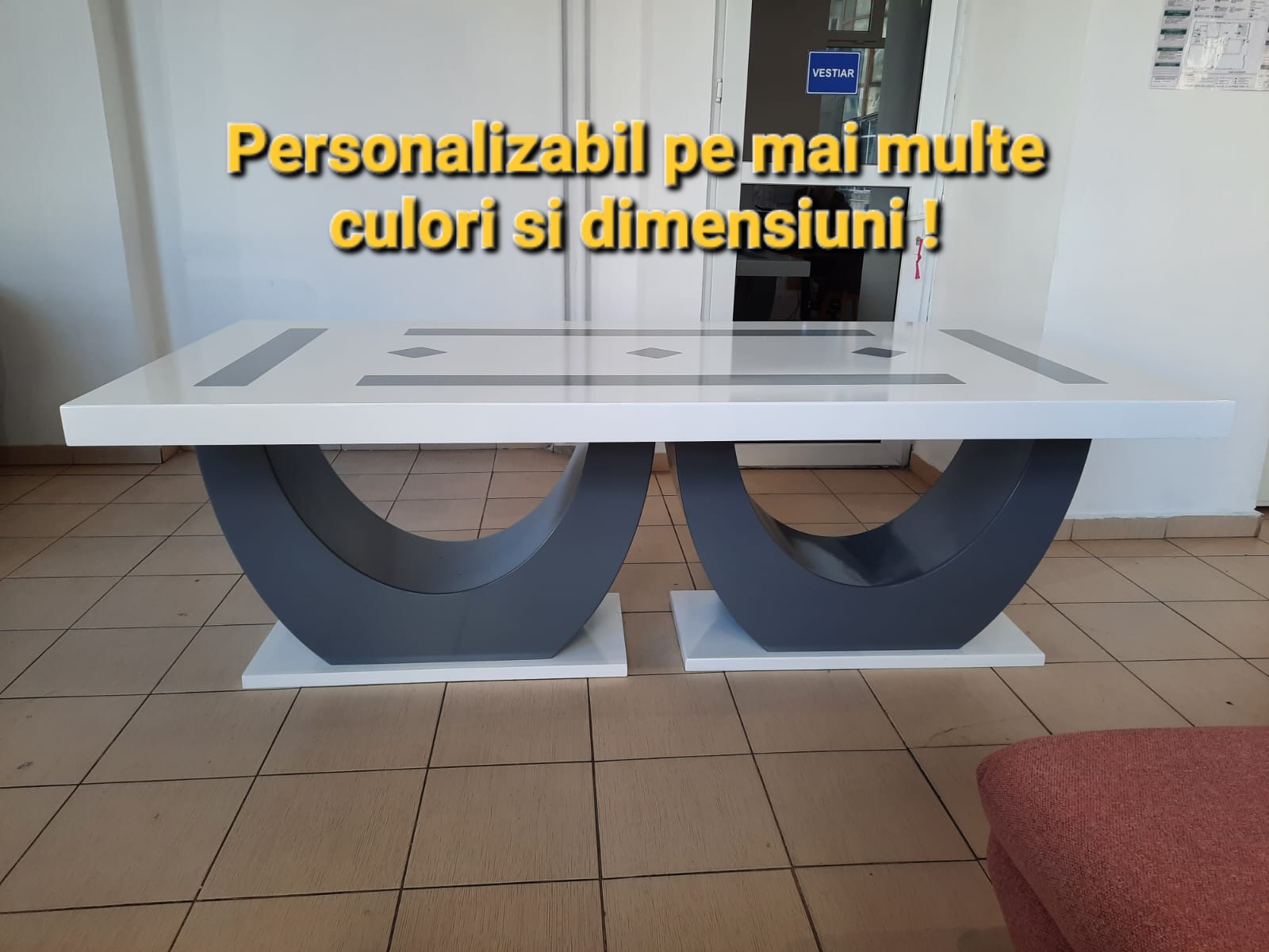 Poze MASA FIXA DENI 6 , 220 CM X 100 CM