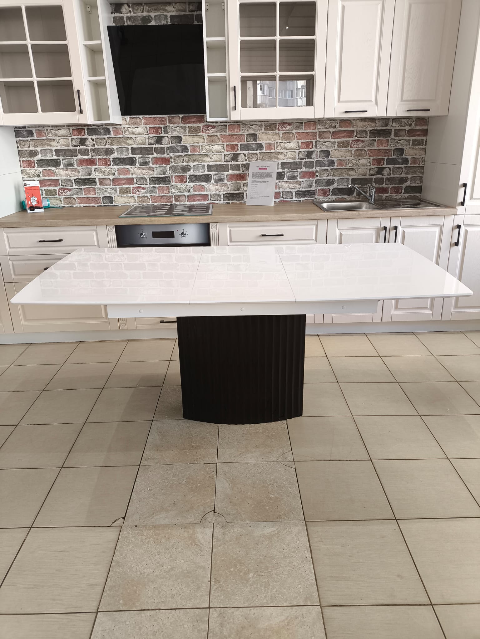 MASA EXTENSIBILA ELEGANCE NEGRU Lungime 138 cm restransa Extinsa 178 cm latime 90 cm inaltime 75cm - imagine 5