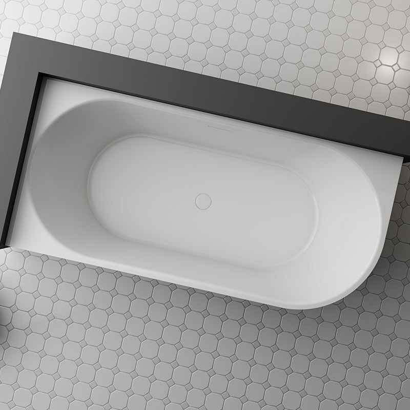 Cada Freestanding Elegance Noir 1500mm lungimex750mm latimex580mm inaltime - imagine 3