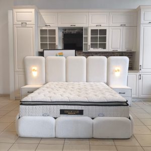 PAT MATRIMONIAL PREMIUM PERSONALIZABIL PE CULORI SI DIMENSIUNI CU LEDURI SI INCARCARE WIFI