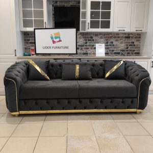 CANAPEA FIXA MORENA GRI CU AURIU