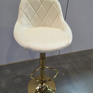 SCAUN BAR DIAMOND GOLD CREAM