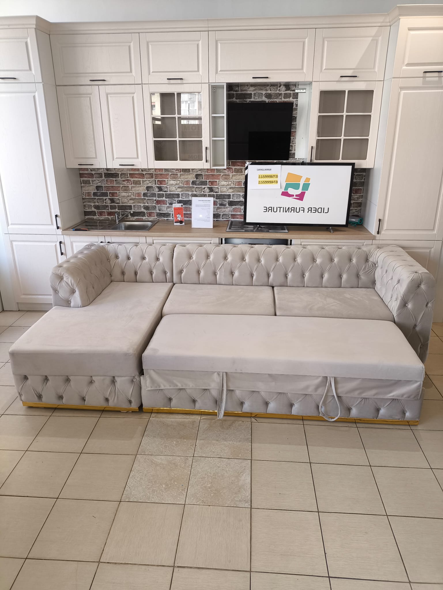 COLTAR EXTENSIBIL VERONA 4 sezlong stanga - imagine 4