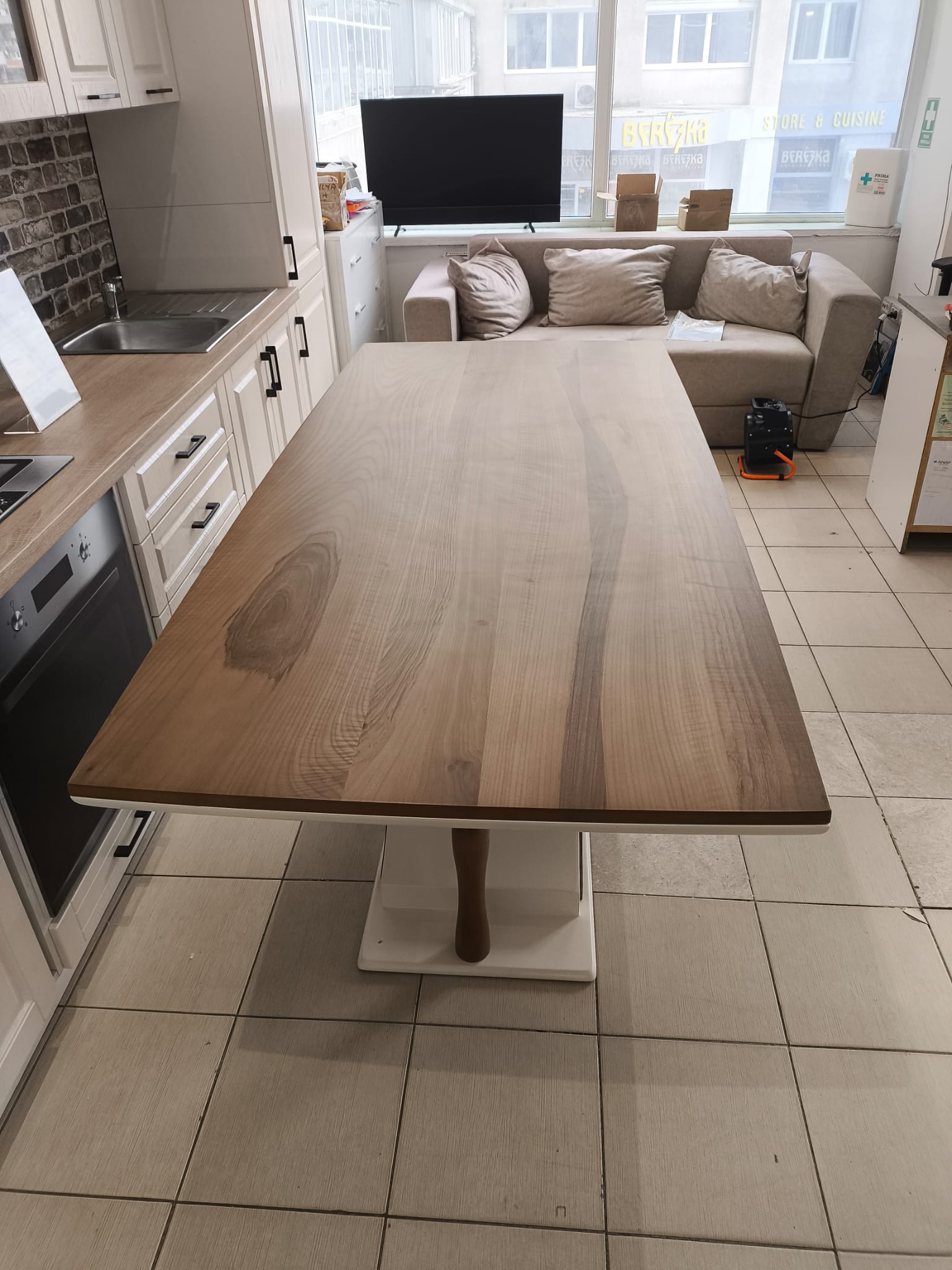 MASA FIXA LIA lungime 200cm latime 90cm - imagine 5