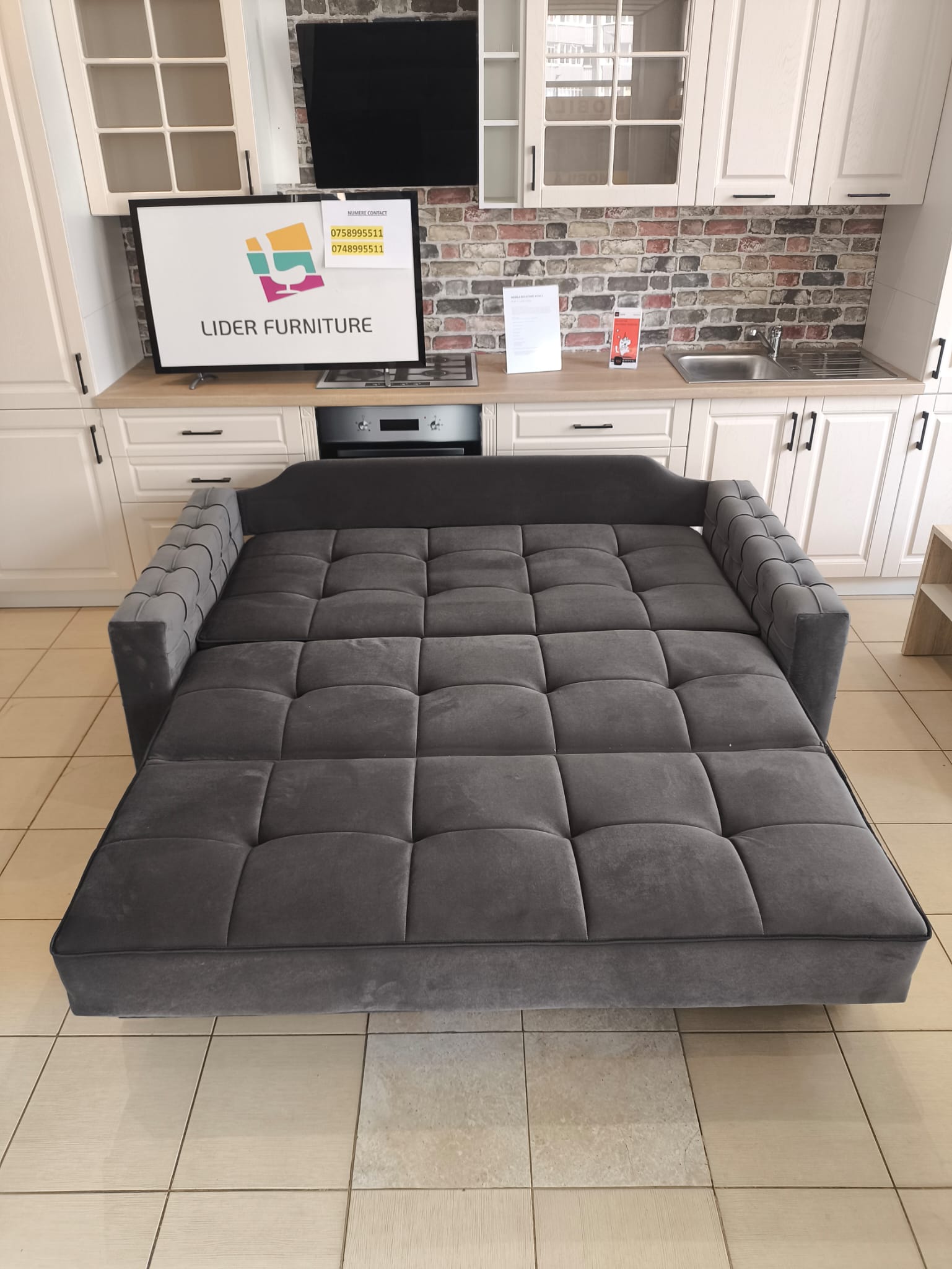 CANAPEA EXTENSIBILA ANY 23 190 CM LATIME X195 CM LUNGIME - imagine 3