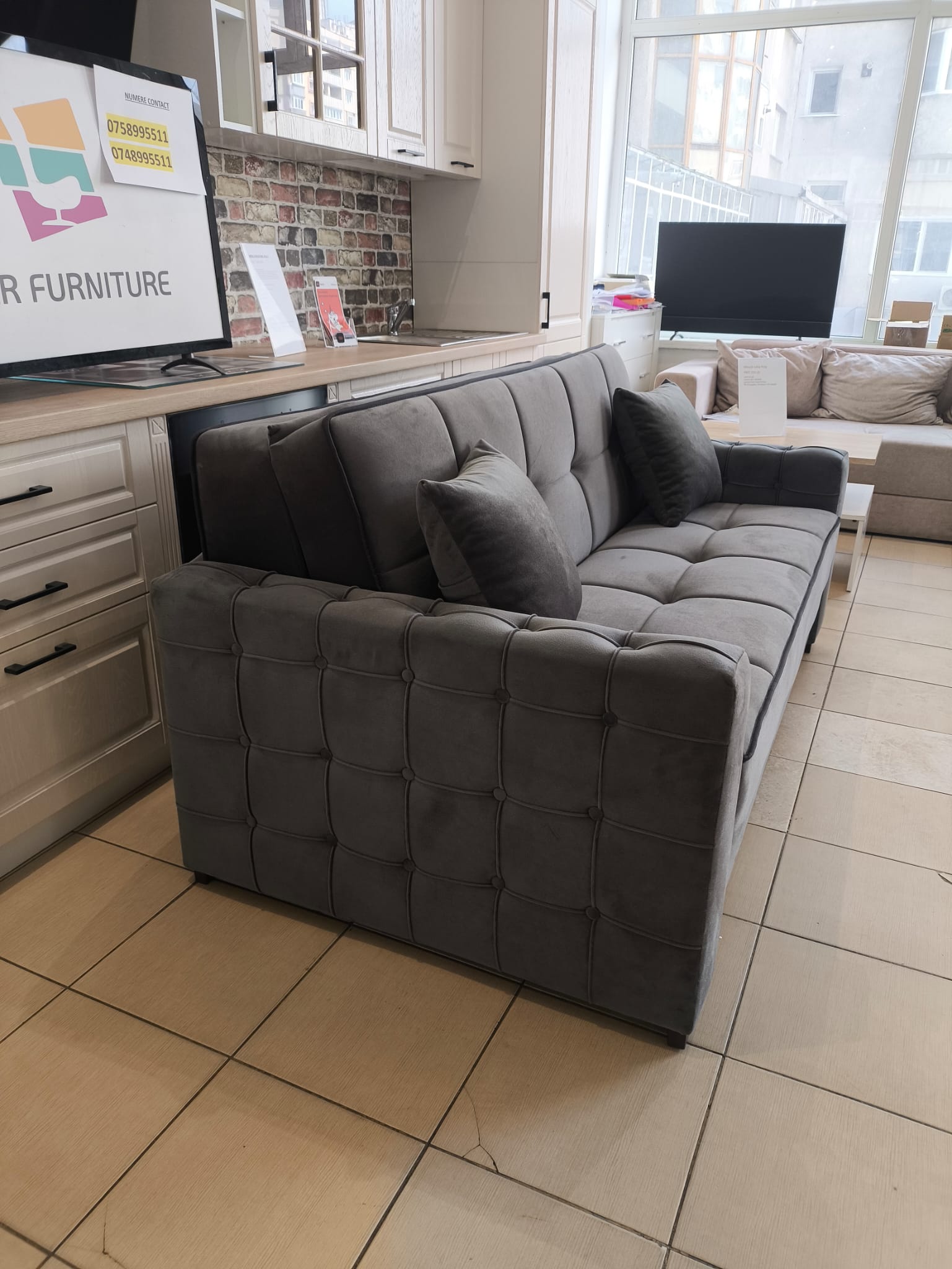 CANAPEA EXTENSIBILA ANY 23 190 CM LATIME X195 CM LUNGIME - imagine 4