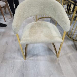 Scaun  Bouclé personalizabil pe culori