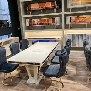 Set masa cu 6 scaune Elegance Flame