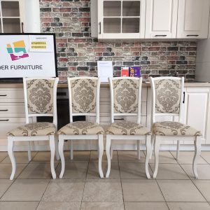 SET 4 SCAUNE CADRUL LEMN IVORY disponibil 1 set !!!