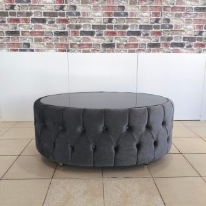 Măsuță de cafea Chesterfield gri