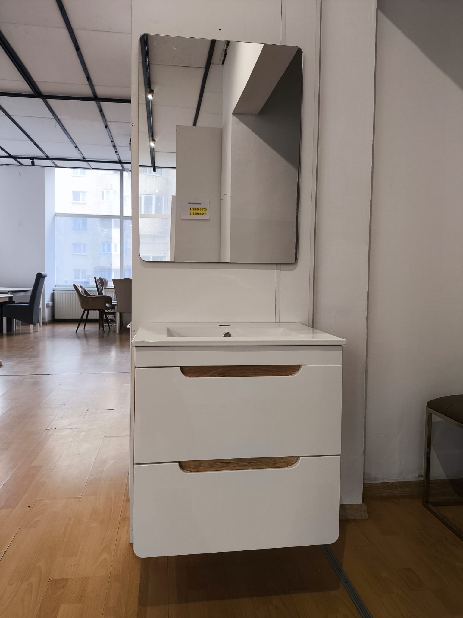 Mobilier de baie Aruba 60 cm / MASCA + LAVOAR + OGLIINDA