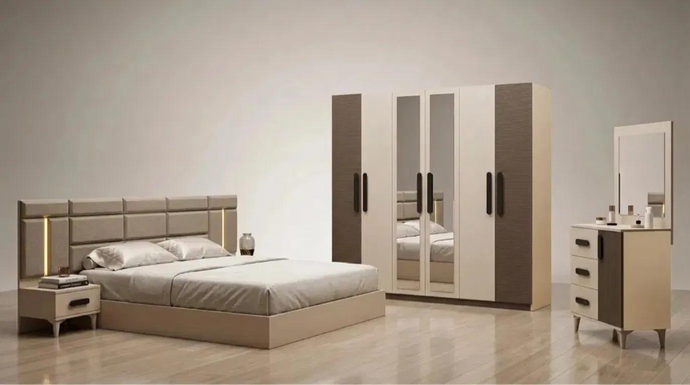 Dormitor complet Amiral 3 ,saltea inclusa pat de 180x200