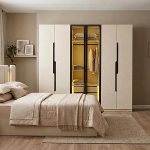 Dormitor complet Amiral 1 ,saltea inclusa pat de 180x200